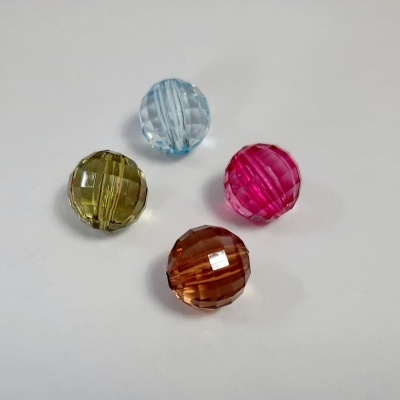 Missanga em bola de cristais média