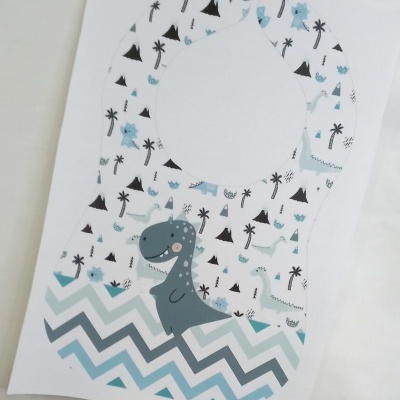 Babete com Dinossauro