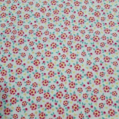 Flores rosa e amarelas