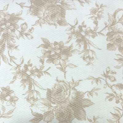 Piquet com rosas beges