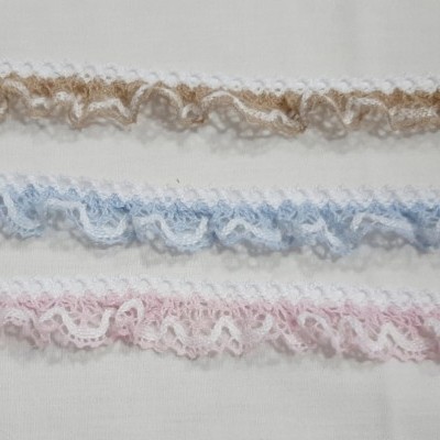 Folho em renda ondulado