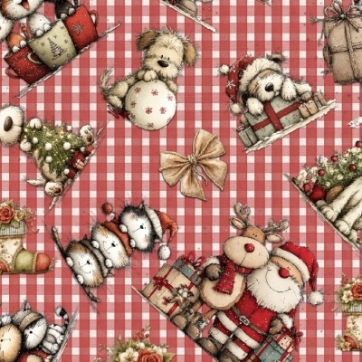 Tecido de Natal - N100