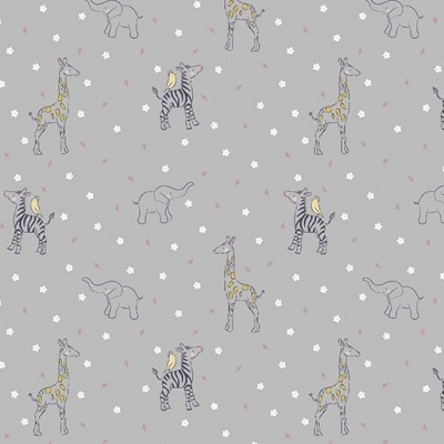 Delicate Jungle Cinza