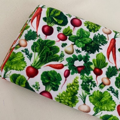 Hortícolas em fundo branco