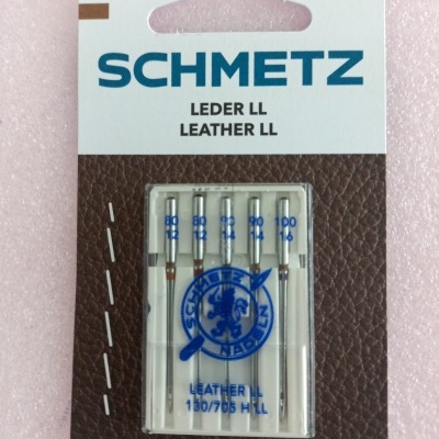 Agulhas de máquina Schmetz  para coser pele