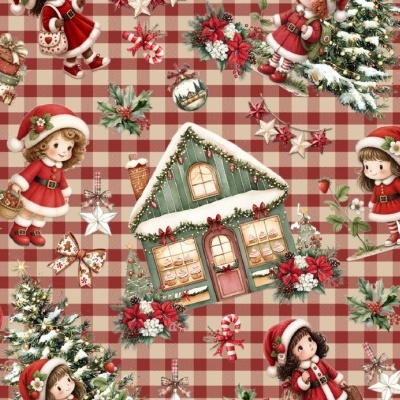 Tecido de Natal - N101
