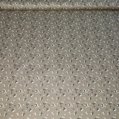 Florzinhas em fundo castanho claro Nº4