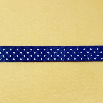 Fita de cetim com Pintinhas 15mm