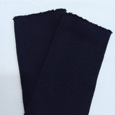 punhos para casaco em azul escuro