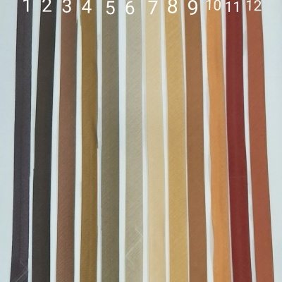 Viés de Algodão 18mm Castanho