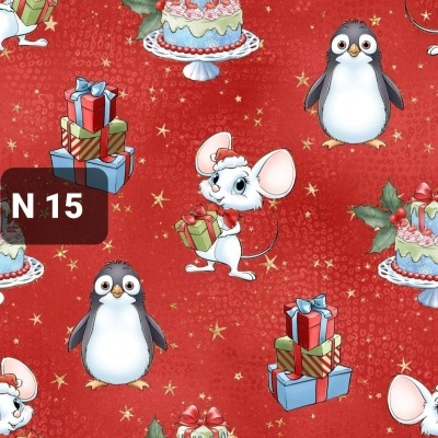 Tecido de Natal - N15