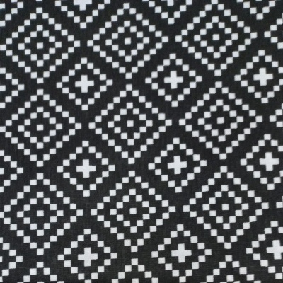 Geométrico em preto e branco