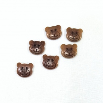 Botão Cabeça de Ursinho