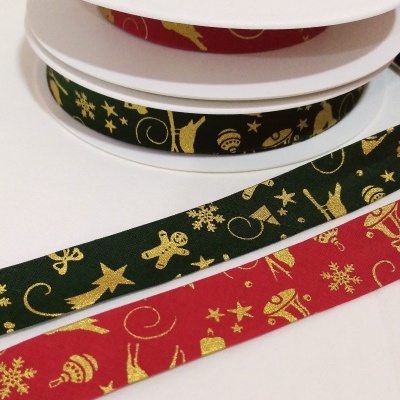 viés de algodão 18mm natal