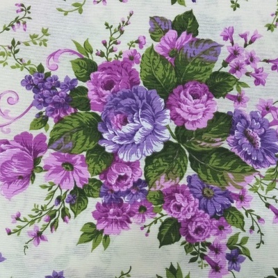 Loneta Andrea Floral Lilás