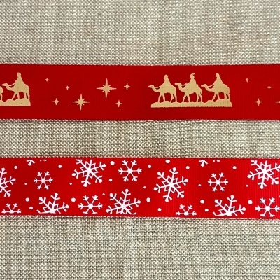 Fita de Gorgorão Motivos de Natal