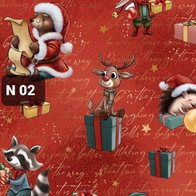 Tecido de Natal - N02