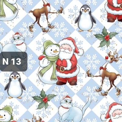 Tecido de Natal - N13