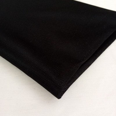 entretela de nylon preto