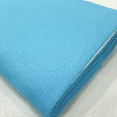 Malha Jersey Interlock Azul Turquesa