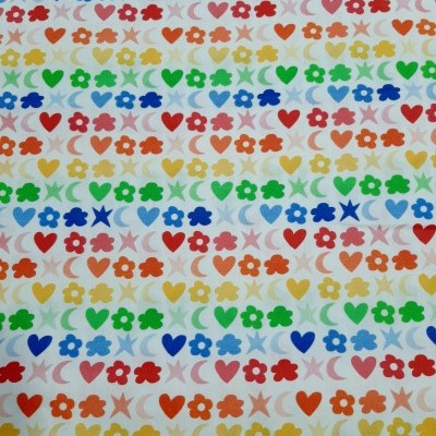 I love flowers and stars