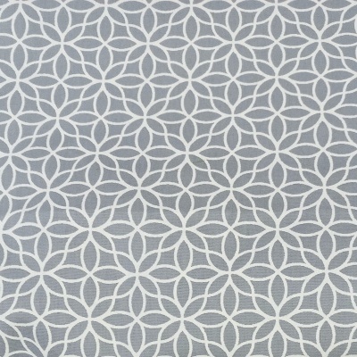 Geométrico branco em fundo cinza