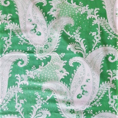 Cornucópias em fundo verde