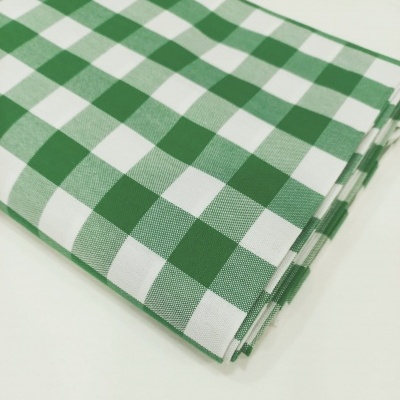 Quadrados Roma em verde e branco