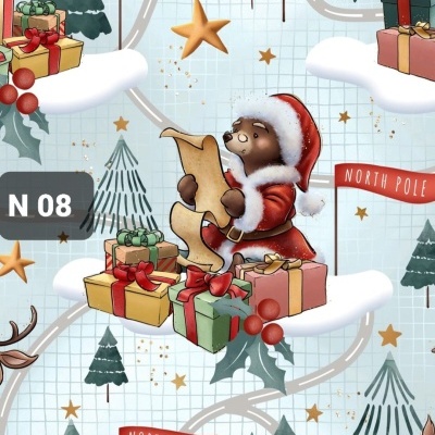 Tecido de Natal - N08