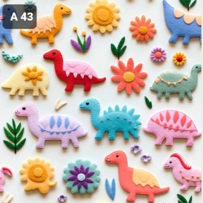 Dinossauros 3D - A43