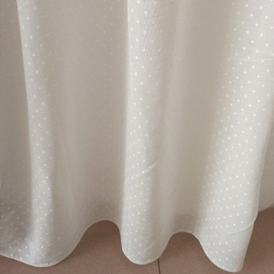 Bolinhas Brancas em Fundo Branco