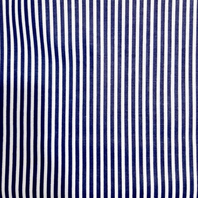 Riscas azul escuro e branco