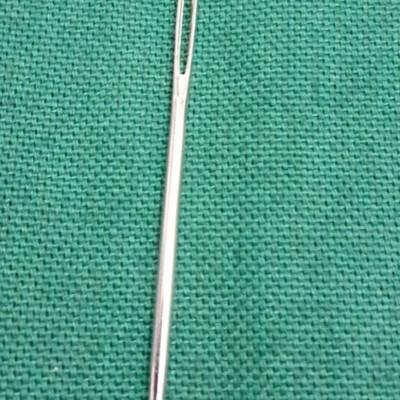 Agulha coser lã com bico