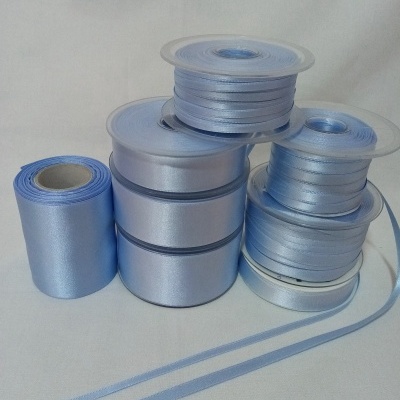 Fita de Cetim Azul Bébe