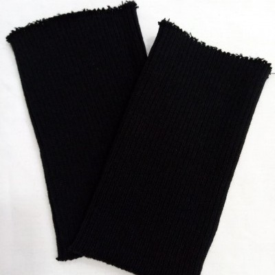 punhos para casaco em preto