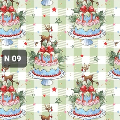 Tecido de Natal - N09