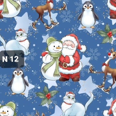 Tecido de Natal - N12