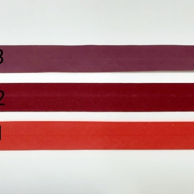 Viés de Algodão 30mm Vermelho e Bordeaux