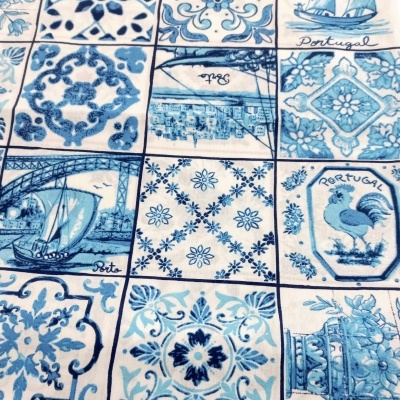 Azulejos Portugueses Azuis