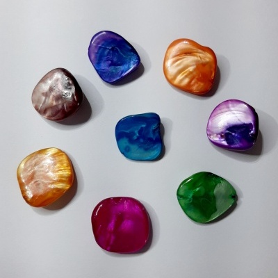 Missangas em Madrepérola arredondadas