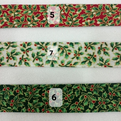 Viés com azevinhos 30mm