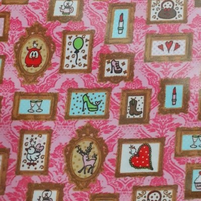 Plastificado com Molduras Vintage