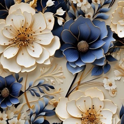 Glamour Marinho 3D - D512