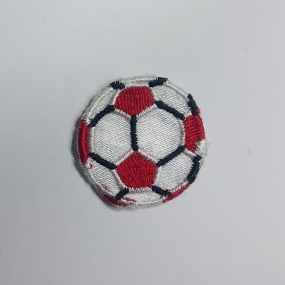 Bola de Futebol Vermelha