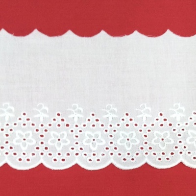 Ponta com flores e bolinhas SG00043