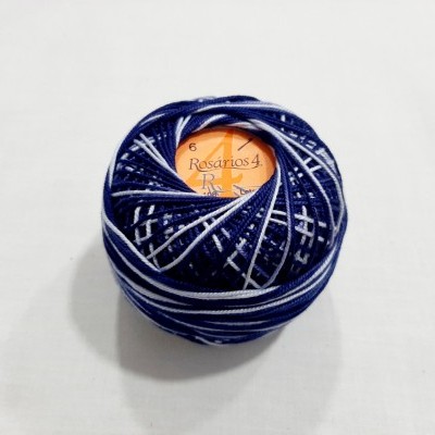 Linha de Crochet Rosários4 matizada 108