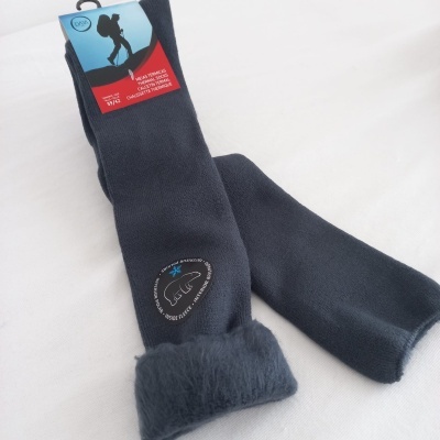 Meia Térmica Dara em Cinzento