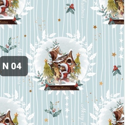 Tecido de Natal - N04