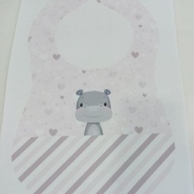 Babete com Hipópotamo