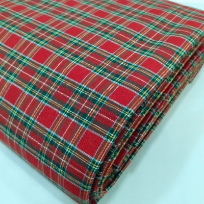 Vichy vermelho e verde